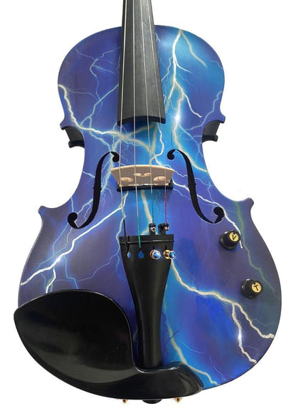 Rozanna's Violins Rozanna's Electro Blue Lightning Violin -