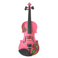 Rozanna's Violins Rozanna's Violins Butterfly Rose Tattoo Pink Glitter Violin