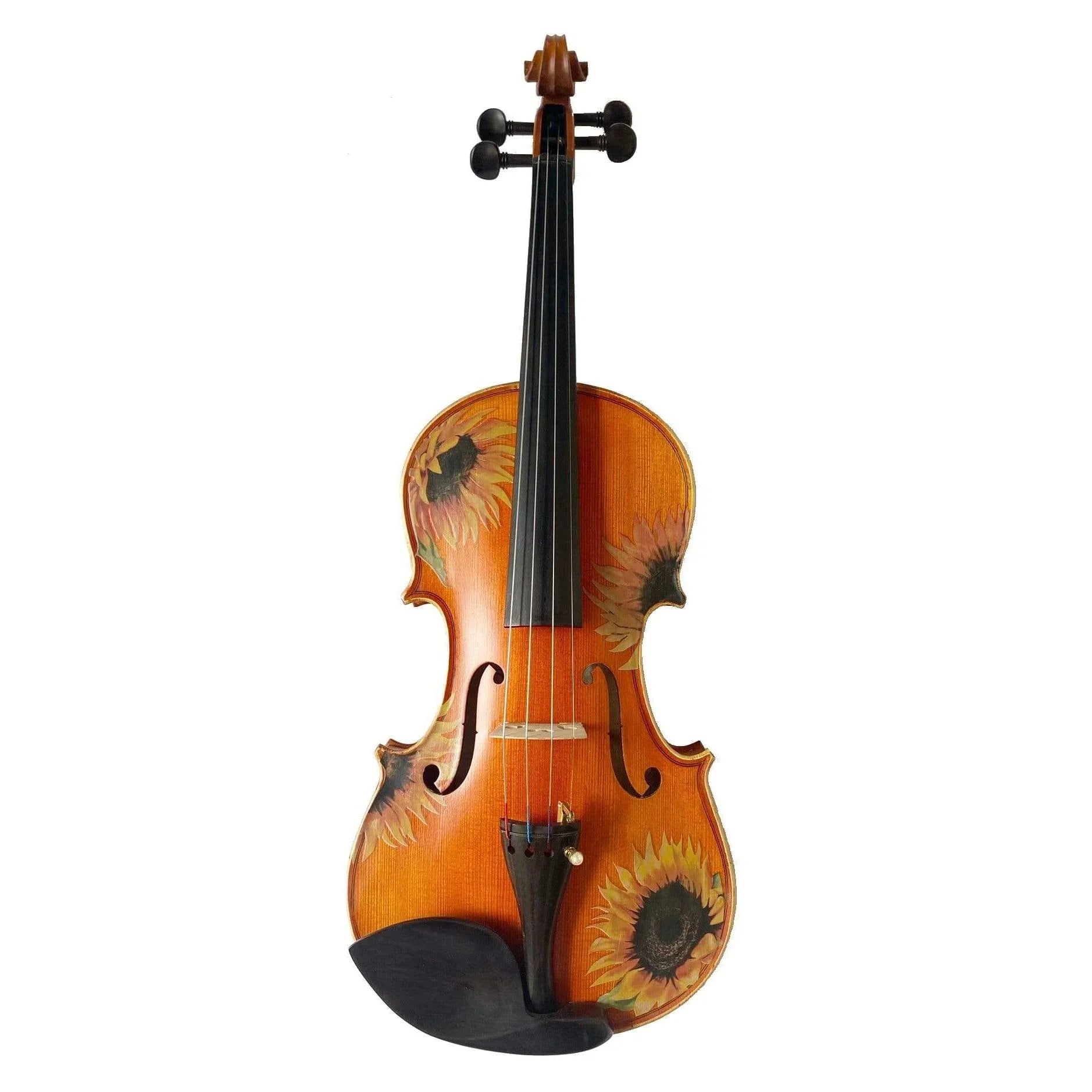Sunflower Signature Violin Outfit | Upgraded Tonewoods & Pearl Fine Tuners - Rozanna's Violins