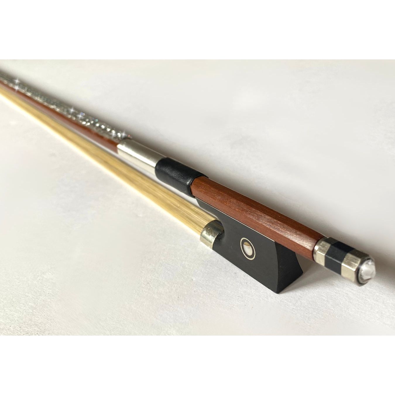 Rozanna's Bling Silver Violin Bow