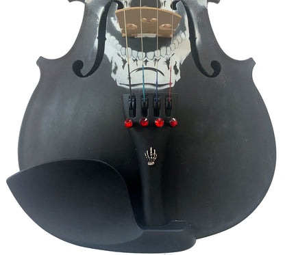 Rozanna's Skull Carbon Composite Violin Outfit